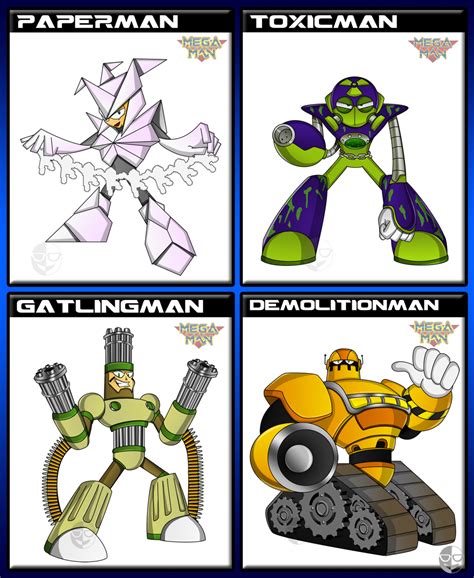 Robot Masters specifications (fan.